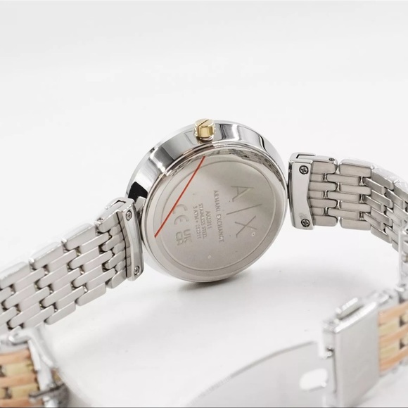 AX5911 Silver & Rose Gold Wristwatch - Picture 4 of 7